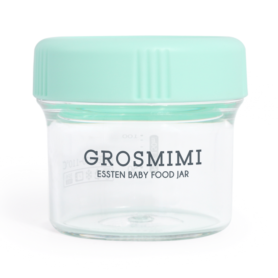 Grosmimi Baby Food Jar 150ml Aqua Green