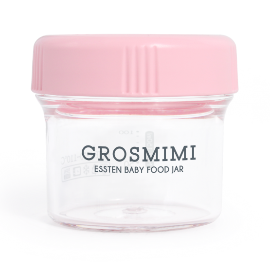 Grosmimi Baby Food Jar 150ml Pink