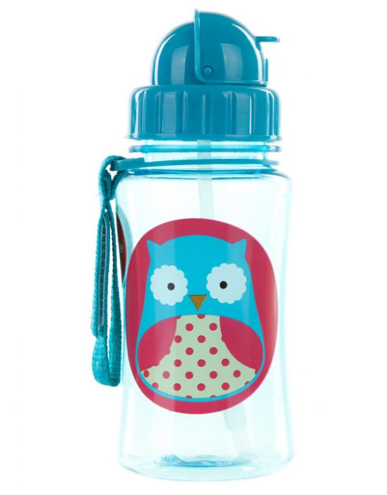 Skip Hop ZOO Straw Bottle Owl