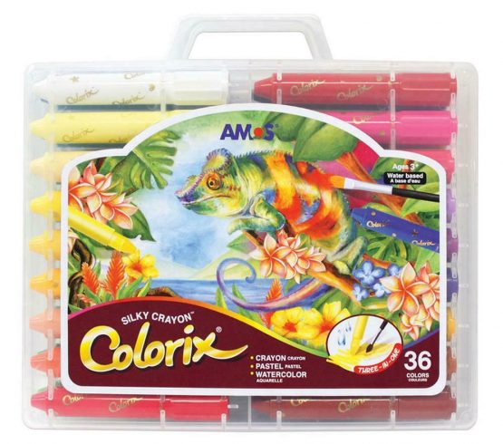 AMOS Colorix Silky Crayon 36 Colors